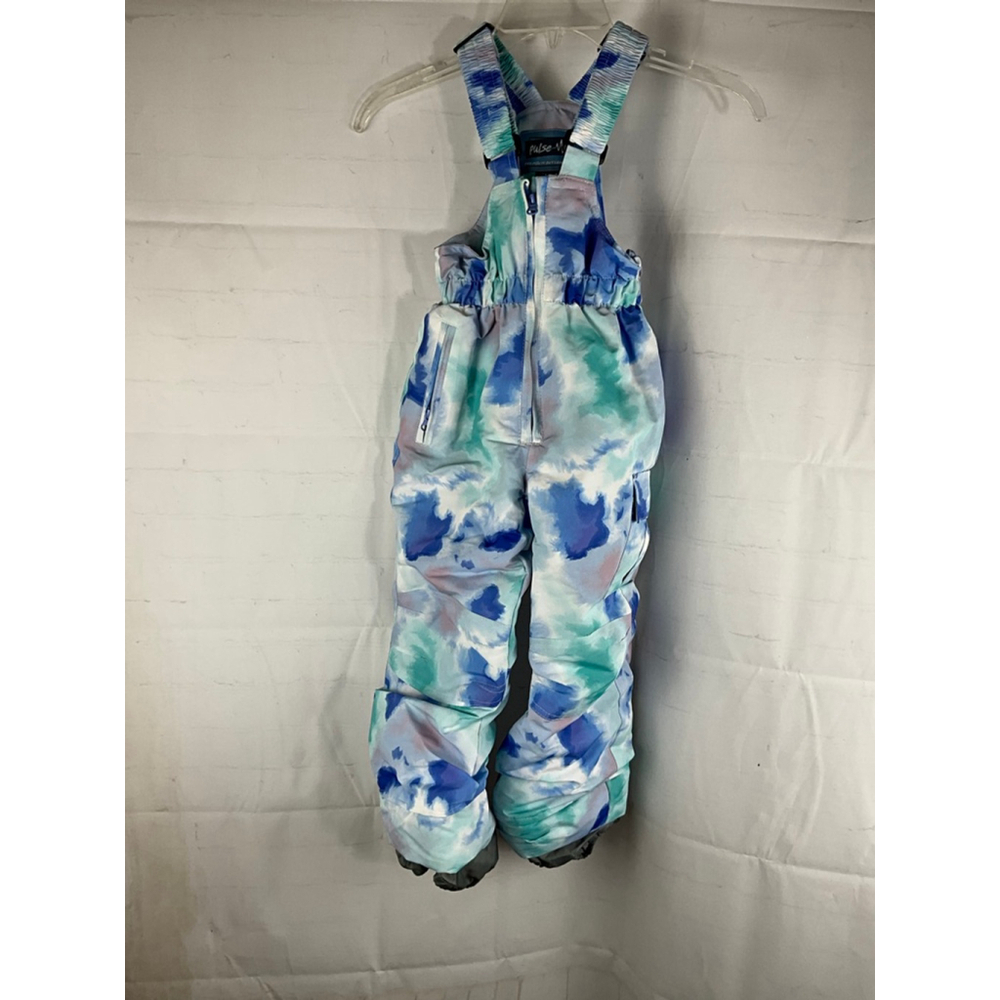 Girls Pulse Snow Bibs size Small(4) multicolored - Picture 2 of 2
